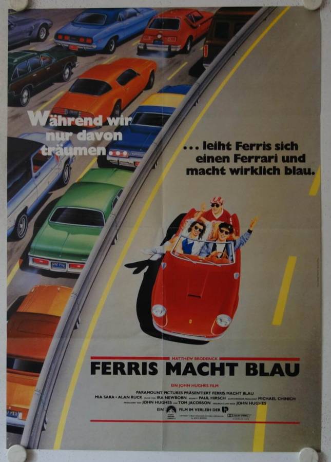 Ferris Buellers Day off original release german movie poster
